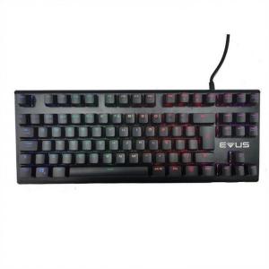 China Wireless Mechanical 87 Keyboard Mouse RGB Backlit Wired Antidust For Typewriter factory