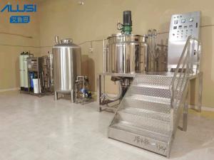 China 3000rpm Liquid Detergent Shampoo Production Line Filling Screw Capping Bottle Labeling Machine factory