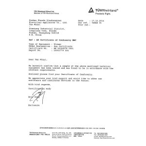 Hafe International Limited Certifications