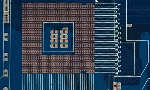 Medical ECG Device PCB Circuit Board Multilayer With Blue Solder Mask