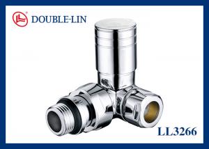 China DIN259 Thread Polished Thermostatic Radiator Valves 145 PSI factory