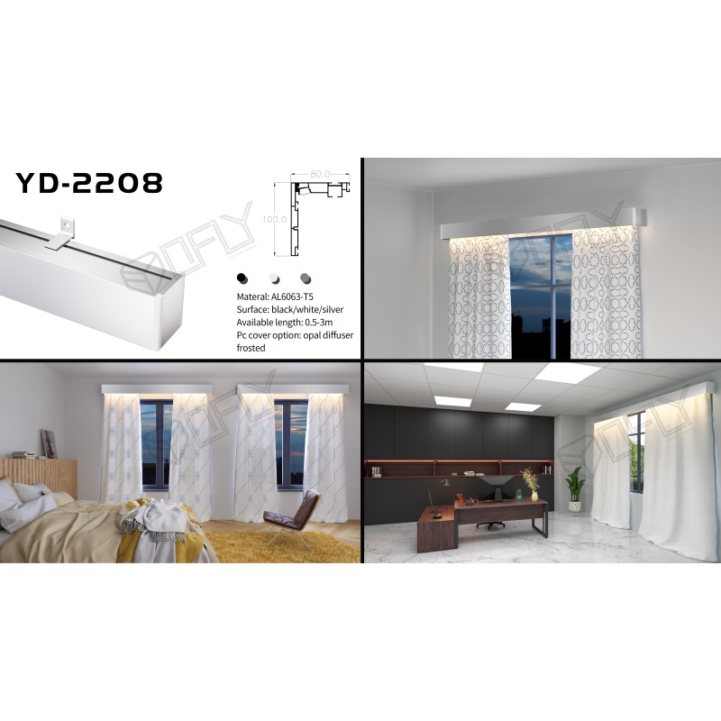 Aluminium Surface Mounted LED Profile