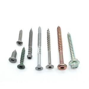 China Stainless Steel Self-Tapping Decking Screw with Torx Square Drive and Robertson Head factory