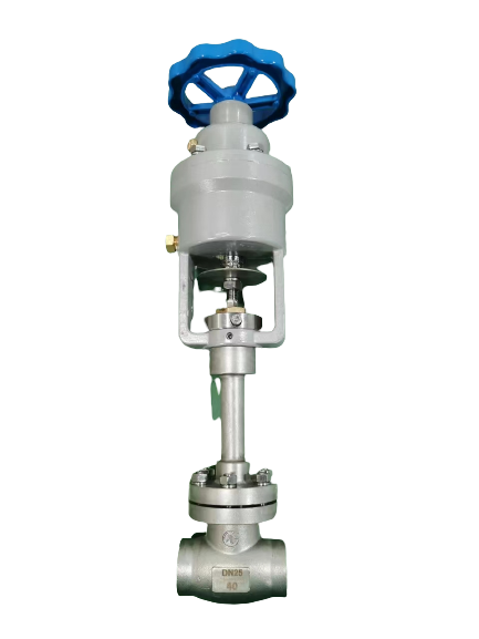 PN40 Cryogenic Globe Valve with 3/8''-4'' Size and 5.0Mpa Pressure for LNG/LOX/LIN Applications