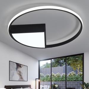 China Diameter 40 50 60 cm Ceiling Lights White or black frame for home lighting living room (WH-MA-78) on sale
