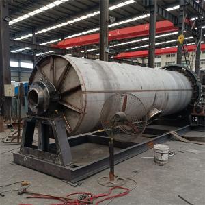 China Continous Grinding Ball Mill Stainless Steel 1-30t/H 310S Food Industry factory