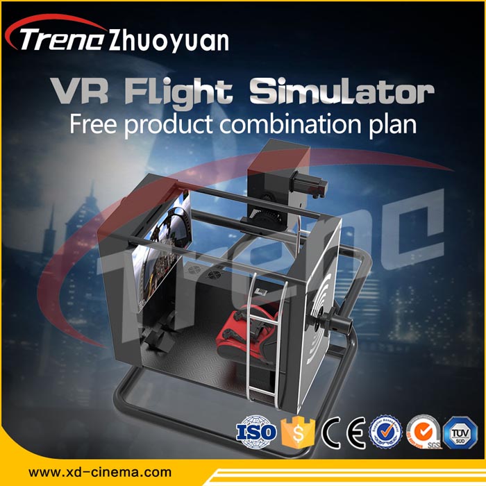 720 Degree Rotating Cockpit VR Virtual Reality Flight Simulator VR Glasses