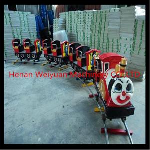 China 14 seats amusements rides electric toy train for kids factory