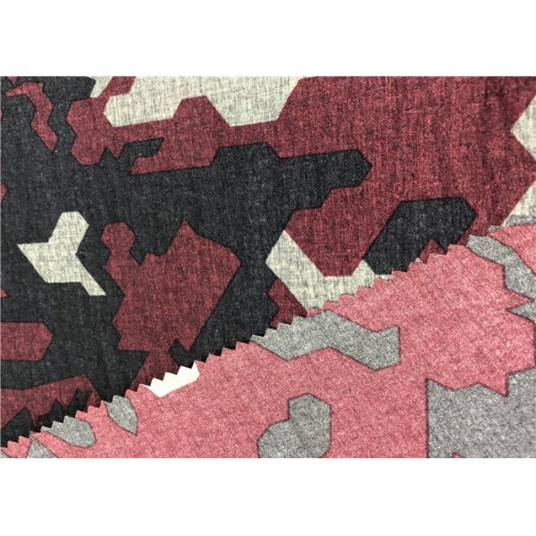 70D * 70D Modern Graphic Print Fabric , Customize Color Geometric Print Fabric