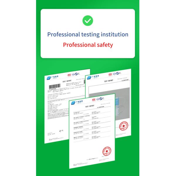 High Filtration Individual Packaging Blue 50 Pcs/Box Face Mask