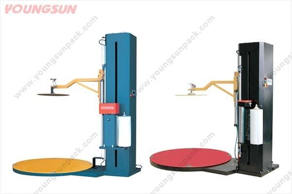 China Full automatic pallet wrapper machine,Power pre-stretch with top press  MH-FG-2000BC factory