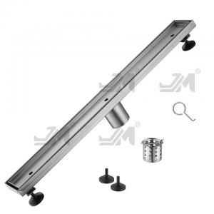 China 24 Inch Rectangle SS Shower Drain , Linear Floor Drain For Shower Bathrooms on sale