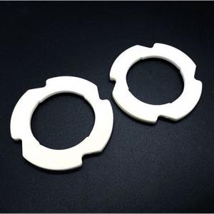 China 99.8 99.96 99.5 Al2o3 CNC Machining Alumina Ceramic Washer Ring Disc Dielectric Constant 10 factory
