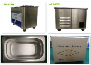 China 0.8L Automatic Ultrasonic Eyeglass Cleaner , 40KHz Ultrasonic Watch Cleaner factory