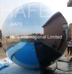 Shiny Inflatable Silvery Mirror Ball / Charming Mirror Balloons For Company