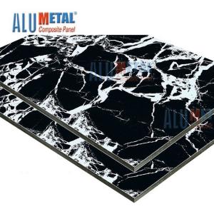 China 0.08mm Decorative Marble Composite Panel AA3003 Alumina Acp Sheet 4mm 1500mm factory