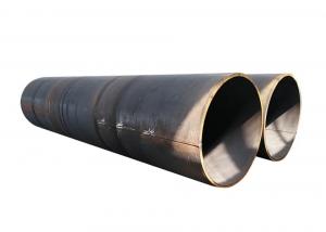 China Fluid Transport Large Diameter Steel Tube SSAW Steel Pipe Api Welded 6m-12m factory