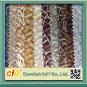 China Crocodile Grain PVC Artificial Leather / Fake Leather Fabric For Handbag / Car Upholestery on sale