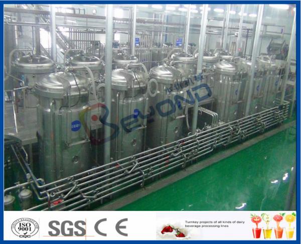 3000-4000BPH Soft Drink Production Line , Beverage Production Process Semi Automatic Soda Filling Machine