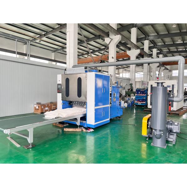 Adjustable Speed Plastic Film Extraction Folding Pop-up Sheet Making Machine