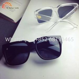 China Scanning Cheating Cards Contact Lens Luminous Ink Poker Player Sunglasses factory