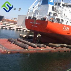 China Marine Boat Inflatable Rubber Airbag Ship Launching Airbag 3-12 Layers on sale