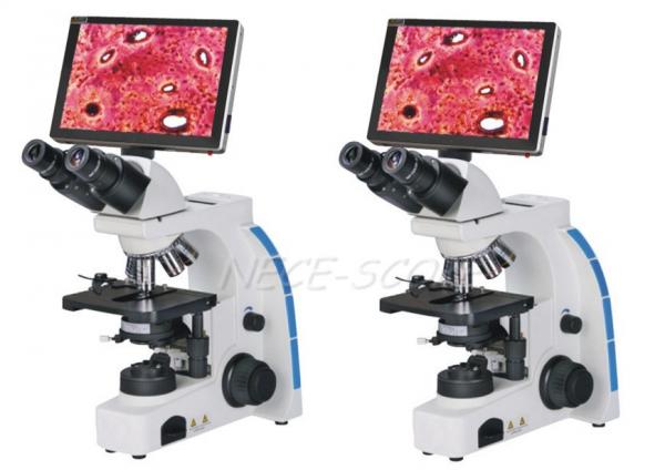 China Digital Camera Biological LCD Screen Microscope 1000X With 9.7 Inch LCD factory