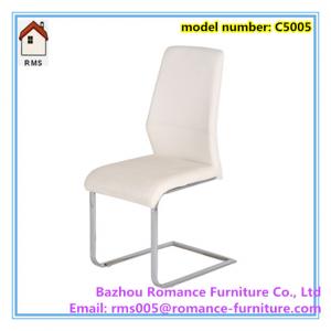 China high quality white leather dining chair dining room furniture C5005 factory