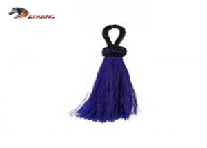 China 2 Inch Blue Horse Hair Yellow Horse Tail Extension Good Elasticity factory