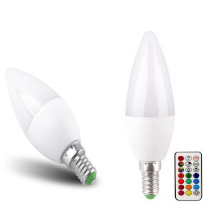 China RGB Color Changing LED Light Bulbs Replacement E22 E14 Light Base factory