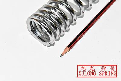 xulong spring supply chrome coated compression spring shock absorber spring for motorcycle