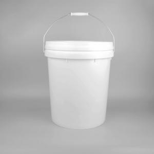 China Food Grade HDPE Material Chemical Bucket 6 Gallon Plastic Bucket With Lid on sale