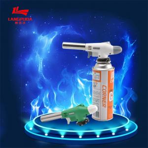 China ISO9001 White Kitchen Torch Gun , Professional Kitchen Blow Torch factory