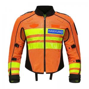 China Safety Police Jacket Reflective Riding Suit Racing Motorcycle Motorbike Touring Uniform Hi Vis factory