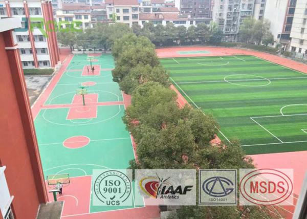 SPU 3 - 7 mm Thickness Basketball Sport Court For All Year Round