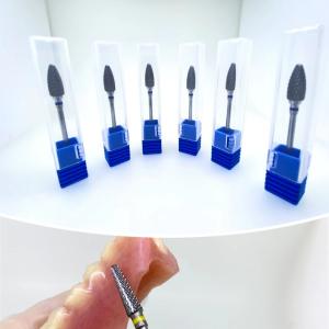 China Silver Dental Crown Cutting Burs Tungsten Carbide For Shaping And Grinding factory