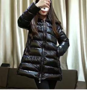 China 2016 fashion brand clothes moncler women down overcoat ,down coat low price factory