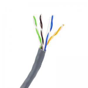 China Efficient Networking With Category 5e Ethernet Cable PVC Jacket Material factory