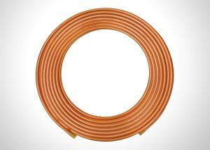 China Seamless Copper Refrigeration Tubing 3/8 Soft Annealed Copper Tubing on sale