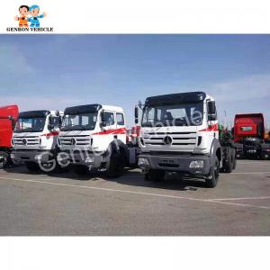 China Left Hand Driving 6×6 380hp Tractor Prime Mover Truck Head factory