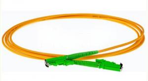 China E2000 fiber optical patch cord/jumpers,singlemode,simplex,OEM avalible factory
