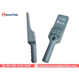 China Full Body Scanner Hand Held Security Detector Non Ferrous ABS Plastic Material factory