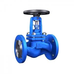 China Hexagon Head Code Ductile Iron Cast Steel Bellows Seal Flanged Globe Valves factory