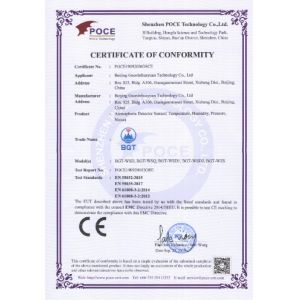 Beijing Guoxinhuayuan Technology Co., Ltd. Certifications