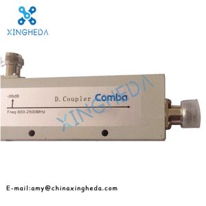 China RF 200W Cavity Directional double Coupler(5dB/6dB/10dB/15dB/20dB) factory