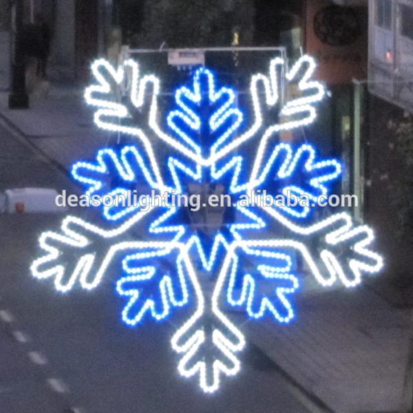 led christmas snowflake