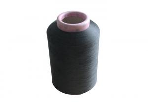 China Multi Color Textile Polyester Yarn , Black  Fdy DTY Polyester Yarn Low Elongation on sale