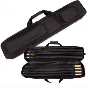 China Soft Custom Sports Bags Pool Cue Carrying Case For 2 Sticks Games factory
