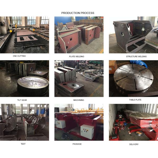 2 Ton Pipe Welding Positioners For Pipe Turning Welding