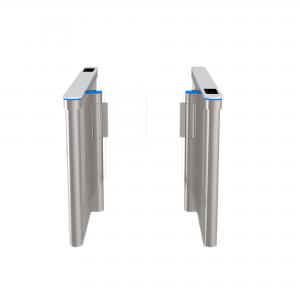 China 304 stainless safe entry turnstile swing gate Access Control for Metro station on sale